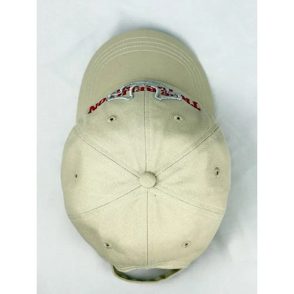 True Religion TR4221 Fog True Embroidery 3D Horseshoe Dad Cap Adjustable OS NWT
